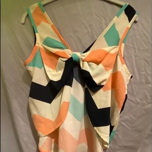 Multicolored tank top